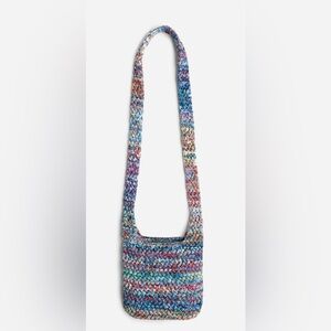 NEW NWT JOHNNY WAS MINI NAHAL CROCHET CROSSBODY BAG PURSE COTTON